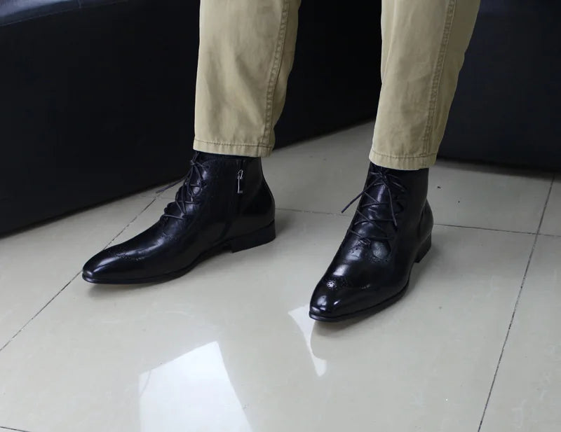 Handmade Genuine Leather Men's Dress Boot