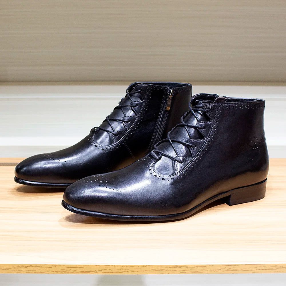 Handmade Genuine Leather Men's Dress Boot