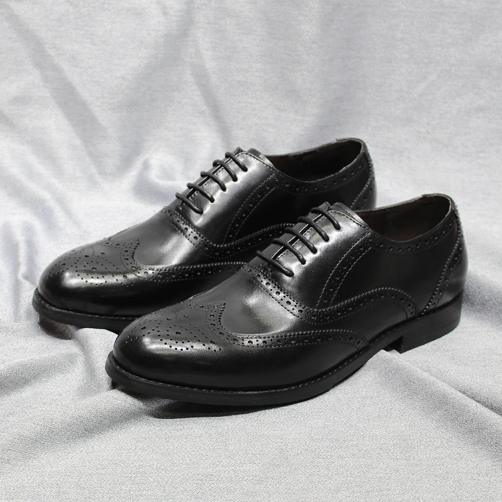 Classic Men's Oxford Dress Handmade Shoes