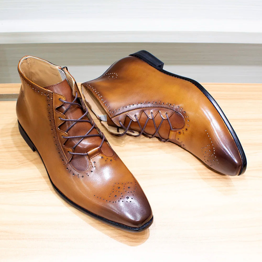 Handmade Genuine Leather Men's Dress Boot