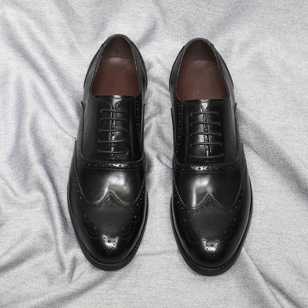 Classic Men's Oxford Dress Handmade Shoes